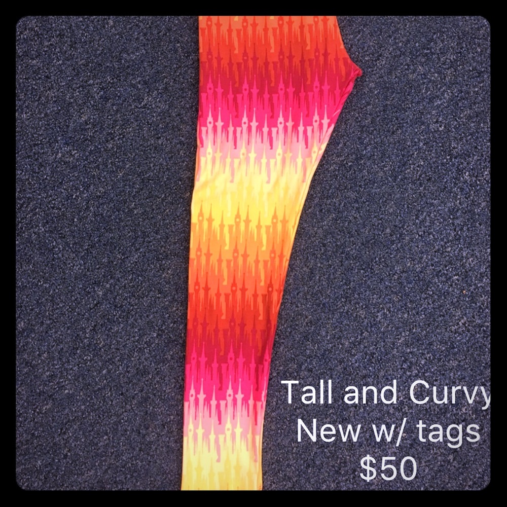 LulaRoe Disney Castle TC Leggings